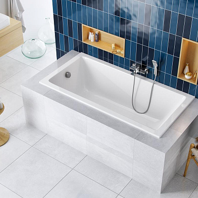 Акриловая ванна Excellent Wave Slim 170х75