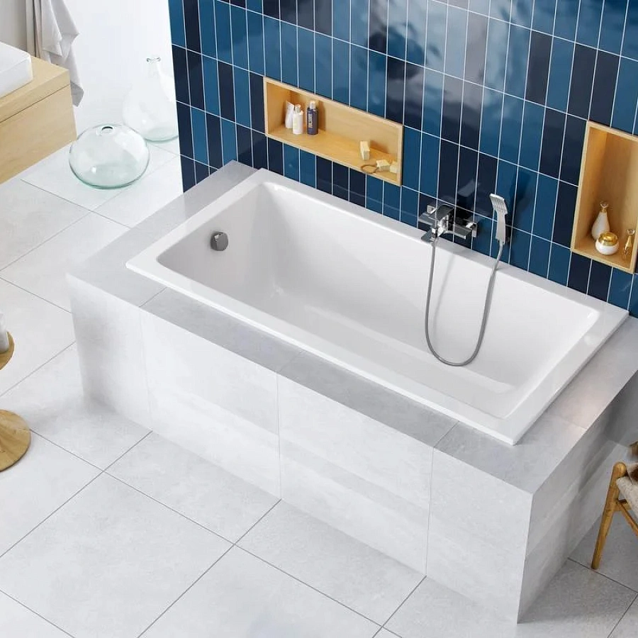 Акриловая ванна Excellent Wave Slim 170х75
