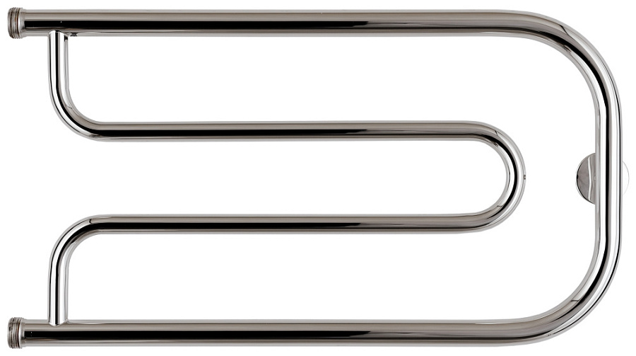 Водяной полотенцесушитель Стилье Дуэт 320х650 резьба-сгон 1", Без покрытия, арт.00010-3265