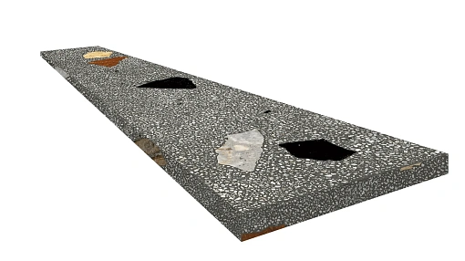 Ступень Coliseum PALLADIO BLACK SCAL.120 ANG.DX / ПАЛЛАДИО БЛЭК 120 угловая правая