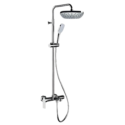 Душевая система c изливом Remer Infinity I34A8CPAD20, хром