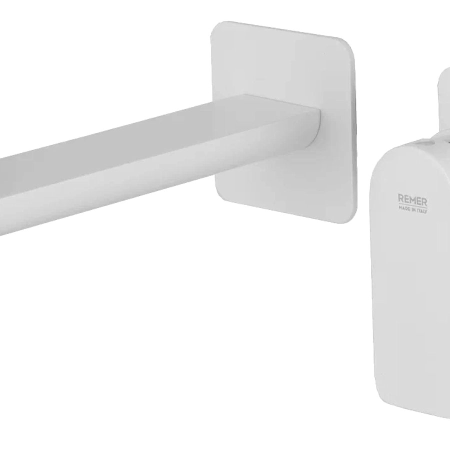 Смеситель для раковины Remer Infinity I15PLBO, белый матовый