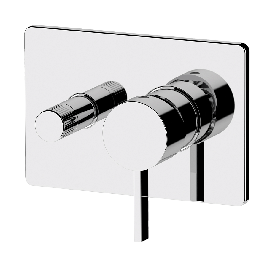 Смеситель для душа Remer Metrica MC09HRG, хром