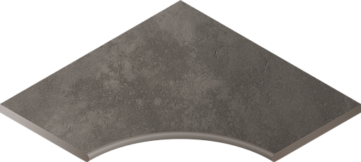 Бортик Italon MILLENIUM BLACK BOR.60X60 ANG.ROUND 30 / БЛЭК 60X60 УГЛ.ЗАКР.30