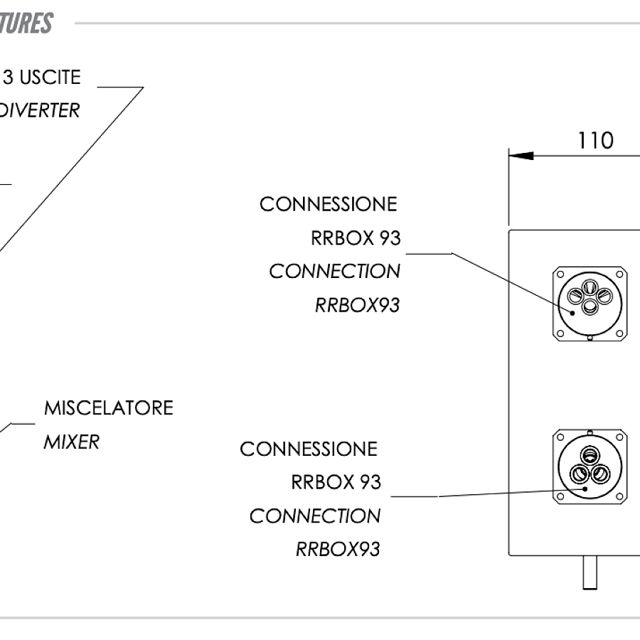 Смеситель для душа Remer X Style X93QKB, хром