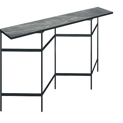 Книжный стеллаж со столешницей из керамогранита Italon Home TRINITY 150х30