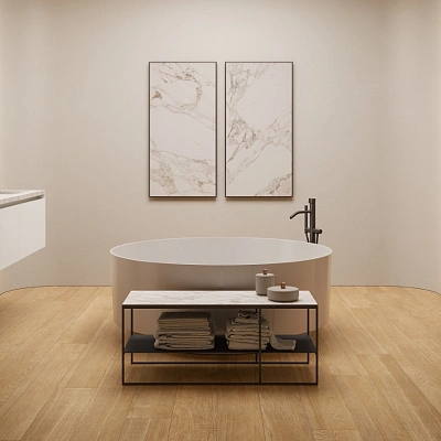 Раковина из керамогранита ITALON HOME Fly Air 70 Wood