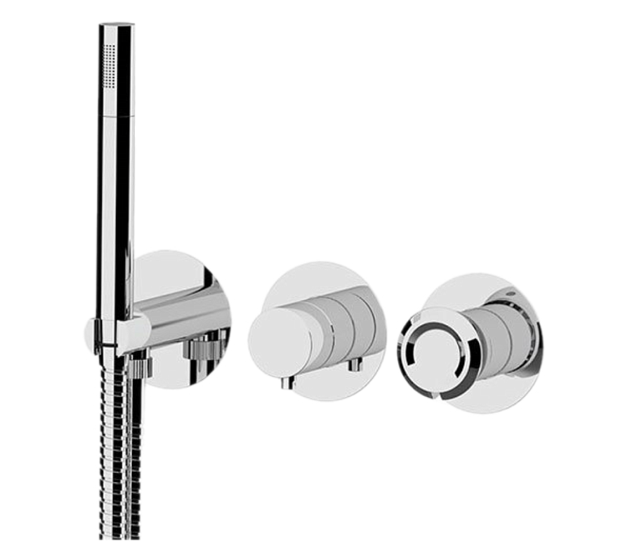 Смеситель для душа Remer Element ET97D2P, хром