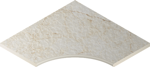 Бортик Italon CONTEMPORA PURE BOR.60X60 ANG.ROUND 30 / ПУР 60X60 УГЛ.ЗАКР.30