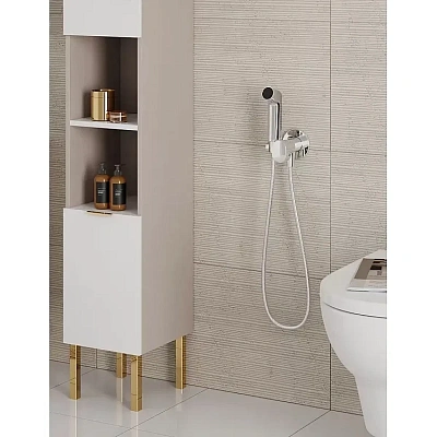 Гигиенический душ Hansgrohe Bidette 1jet S EcoSmart+, шланг 125см и держатель, хром, 29230000