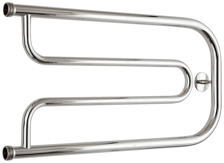 Водяной полотенцесушитель Стилье Дуэт 320х650 резьба-сгон 1", Без покрытия, арт.00010-3265