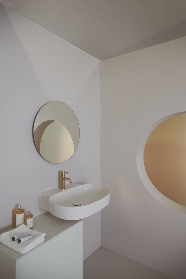 Раковина Ideal Standard Atelier Linda-X 60x50 см T4988V1 без перелива, шлифованный низ, белый матовый