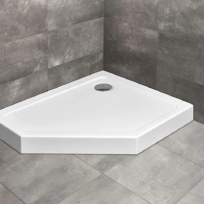 Поддон для душа Radaway Doros PT, 90 x 100 см, пятиугольный, SDRPTP1090-05L/R