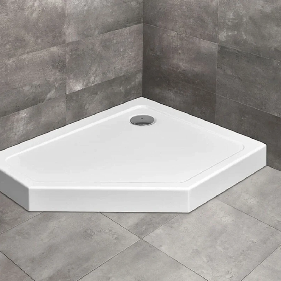 Поддон для душа Radaway Doros PT, 90 x 100 см, пятиугольный, SDRPTP1090-05L/R