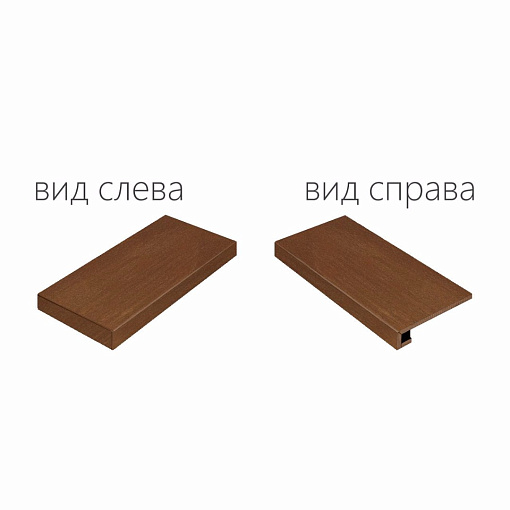 Ступень Italon SURFACE CORTEN SCAL.120 ANG.SX / СЕРФЕЙС КОРТЕН 120 УГЛ.ЛЕВАЯ