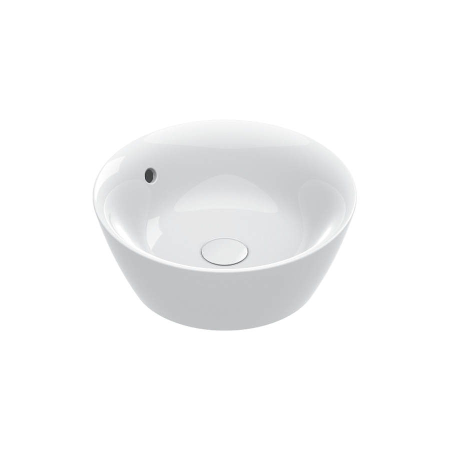 Накладная раковина Catalano Velis 42х42, арт.0723420001, белый глянцевый