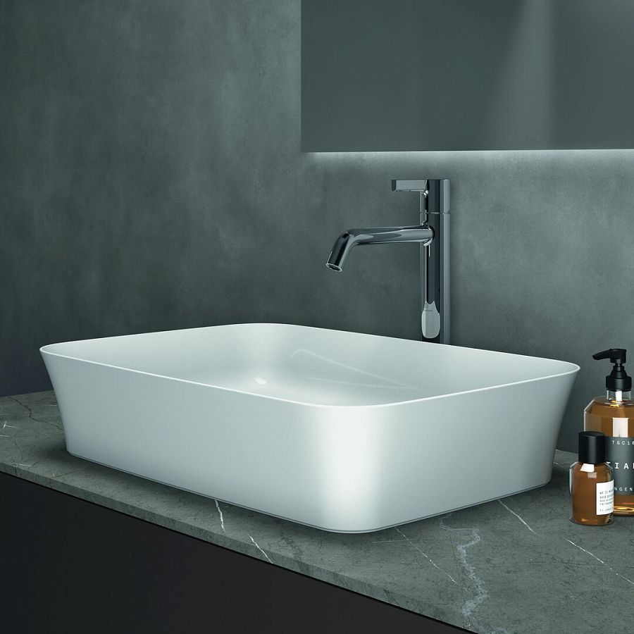 Умывальник накладной Ideal Standard Ipalyss Vessel E207601 55x38 белый