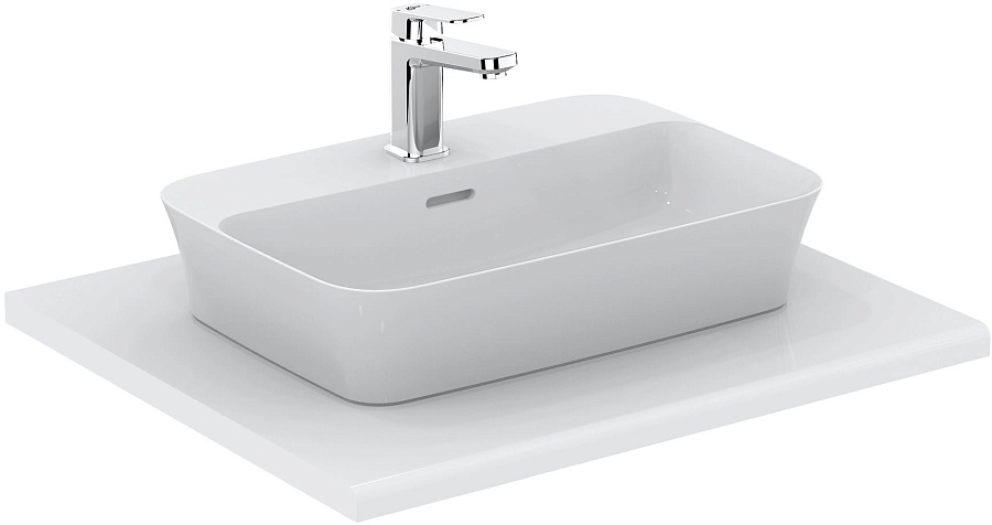 Умывальник накладной Ideal Standard Ipalyss E207701 55x38 белый