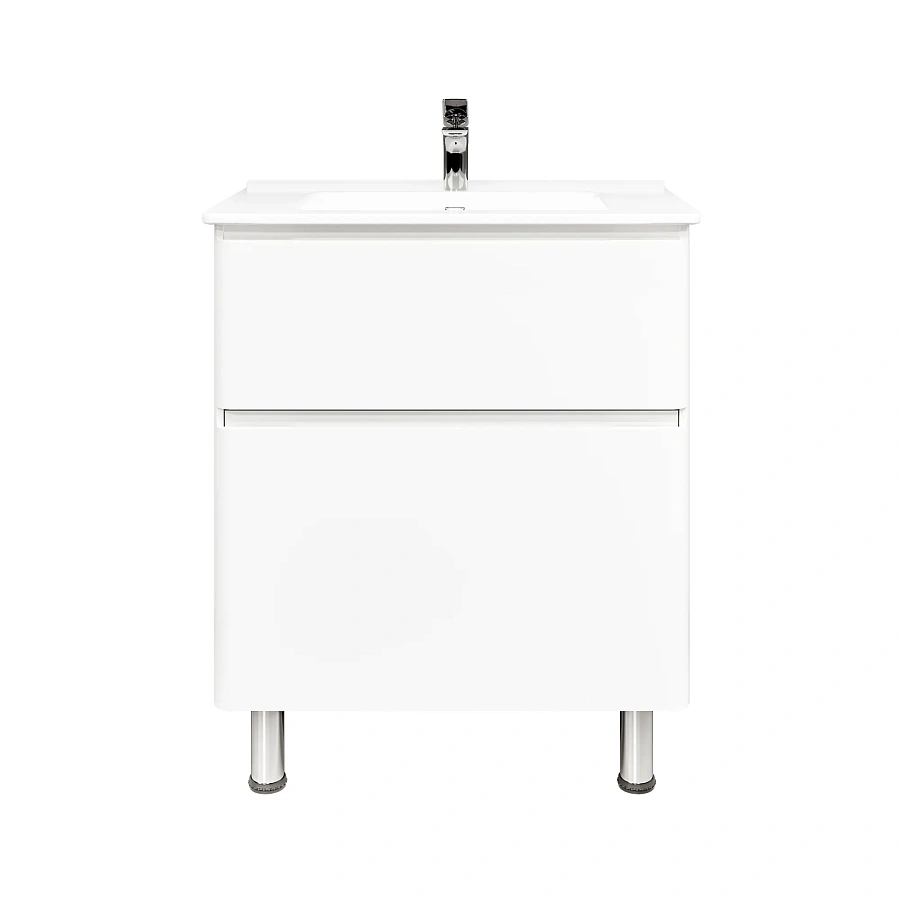 Тумба под раковину напольная Jorno ChiLu.01.70/N/W/JR 71см цвет белый