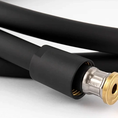 Шланг для душа ПВХ 150 см Remer 332CN2G150NO, черный матовый