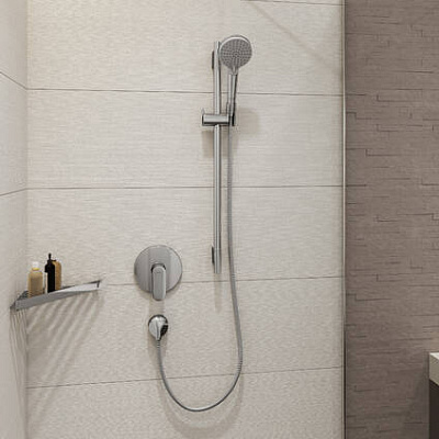 Шланговое подсоединение Hansgrohe FixFit E, хром, 27454000
