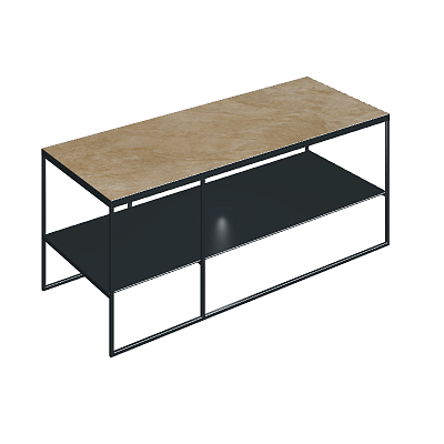 Журнальный столик со столешницей из керамогранита Italon Home SQUARE 100