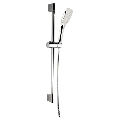 Душевая стойка с ручным душем и шлангом Remer 315L318CP, хром