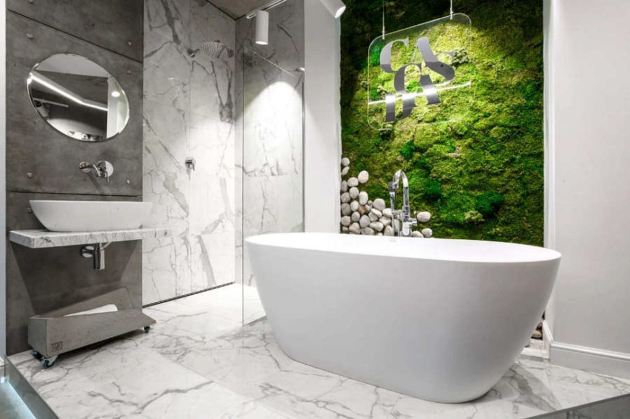 Ванна каменная Holbi Venus Solid Surface 170x80 белый матовый