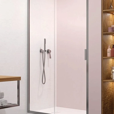 Душевая дверь Radaway ALIENTA DWJ 120x190 стекла прозрачные, профиль хром