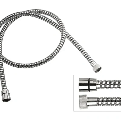 Шланг для душа ПВХ 150 см Remer 334CNNC150, хром
