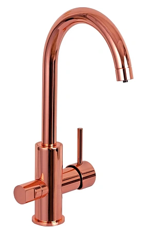 Cмеситель для кухни Remer X Style N792DWRL, медь глянцевая