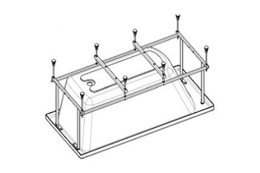 Акриловая ванна Excellent Heaven 170х75 Slim с ножками