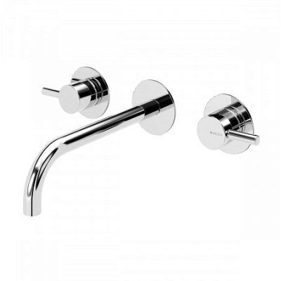 E1070105SR Внешняя часть смесителя для раковины на 3 отверстия. Длина излива 170мм Bruma Lusitano Sunrise