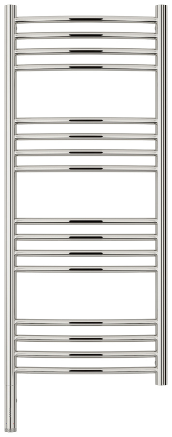 Электрический полотенцесушитель Сунержа Богема 3.1 выгнутая 1000х400 МЭМ левый, Без покрытия, арт.00-6002-1040