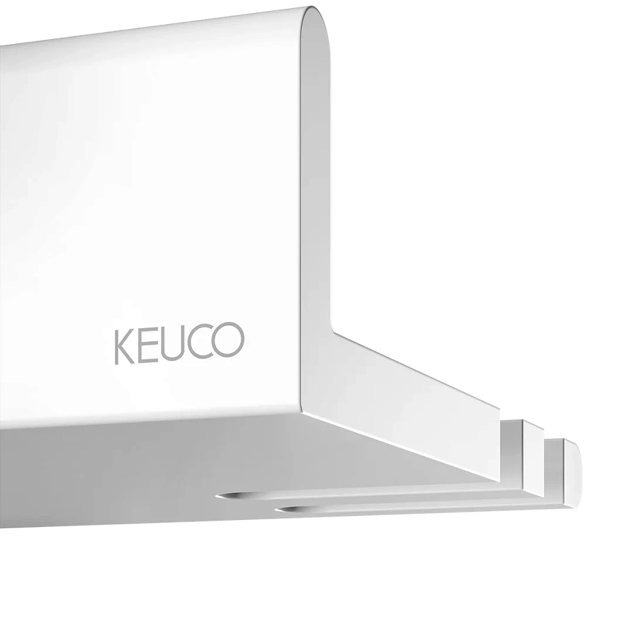 Полочка для душа Keuco Reva 12858510000 белый матовый / хром