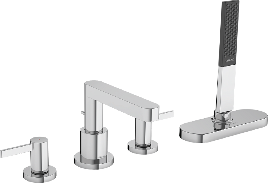 Смеситель на край ванны Hansgrohe Finoris, sBox, хром, 76444000