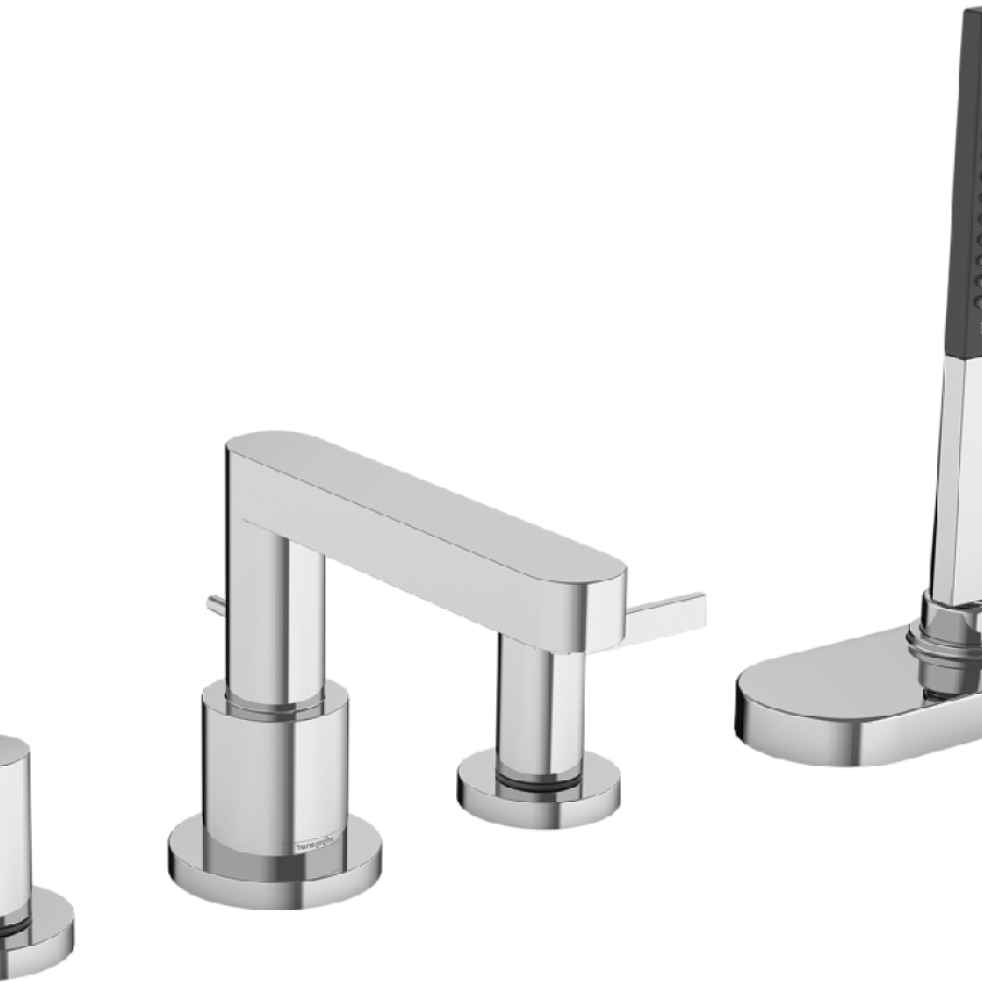 Смеситель на край ванны Hansgrohe Finoris, sBox, хром, 76444000