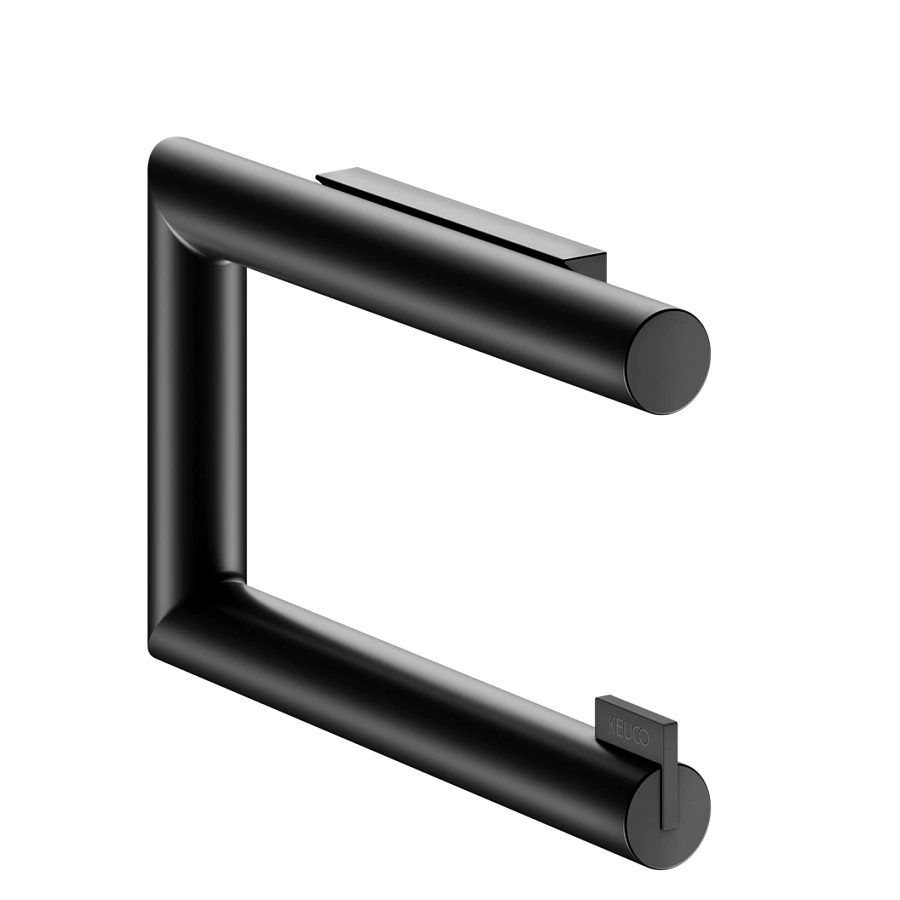 Держатель туалетной бумаги Keuco Reva 12862370000 черный матовый