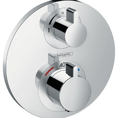 Душевая система скрытого монтажа с термостатом Hansgrohe Croma Select S/Ecostat, хром, 27295000