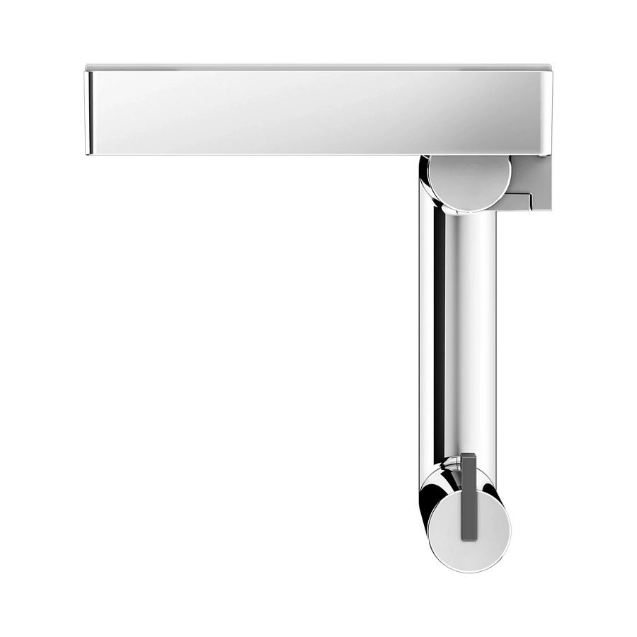 Держатель туалетной бумаги с полочкой Keuco Reva 12873019000 хром