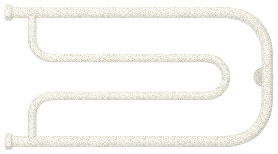 Водяной полотенцесушитель Сунержа Гусли+ 320х650, Античное белое золото, арт.10-4009-3265