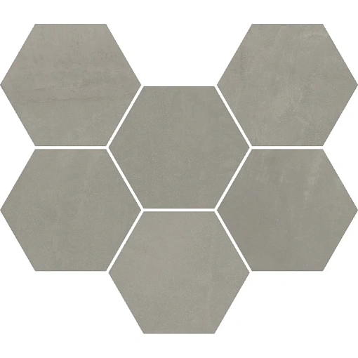 Мозаика  Continuum IRON MOSAICO HEXAGON 25*29