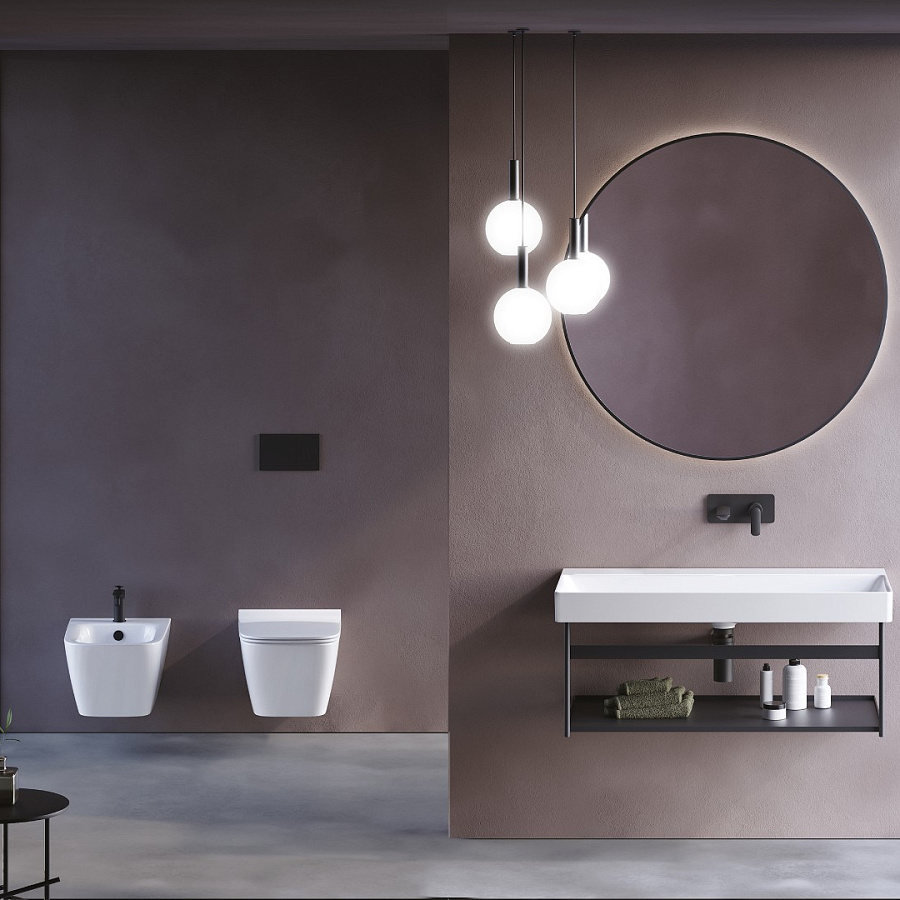 Раковина Catalano Green 100х47, арт.0421000001, без отв. под смеситель, белый глянцевый