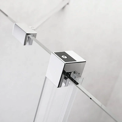 Неподвижная часть двери Radaway Furo KDJ, 58 x 200 см, стекло прозрачное, профиль хром, 10110580-01-01