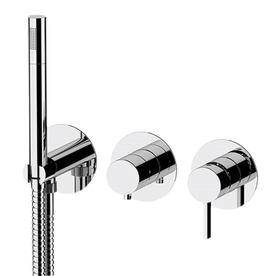 Смеситель для душа Remer Metrica MC97D2P, хром