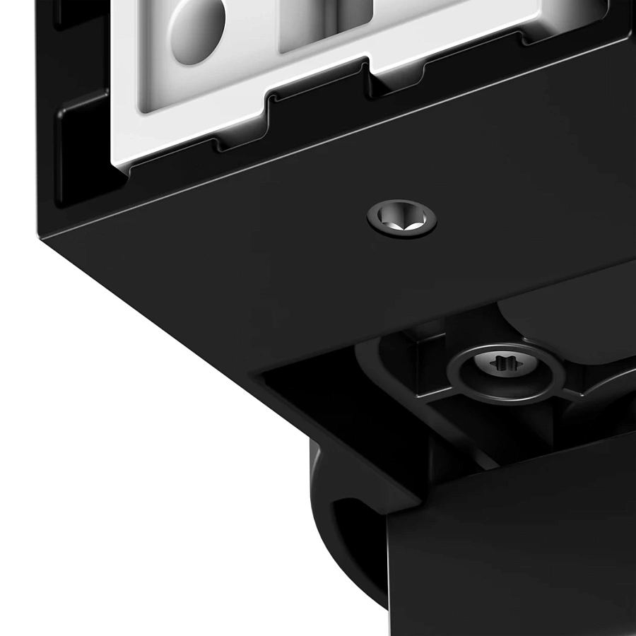 Дозатор для жидкого мыла Keuco Plan управление снизу 14951370000 черный матовый