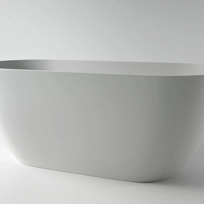 Ванна каменная Holbi Venus Solid Surface 170x80 белый полированный