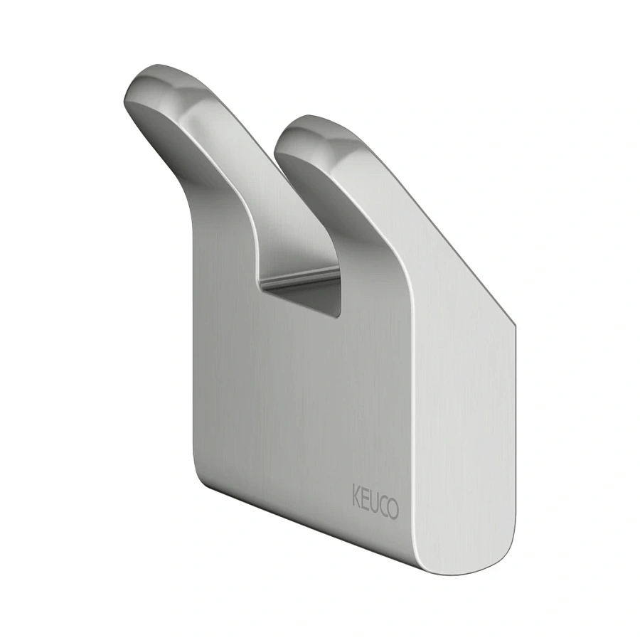 Крючок для полотенца Keuco Moll два 12713210000 покрытие в нержавеющей стали