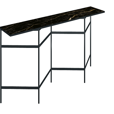 Книжный стеллаж со столешницей из керамогранита Italon Home TRINITY 150х30