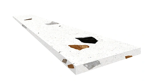 Ступень Coliseum PALLADIO WHITE SCAL.120 ANG.DX / ПАЛЛАДИО УАЙТ 120 угловая правая